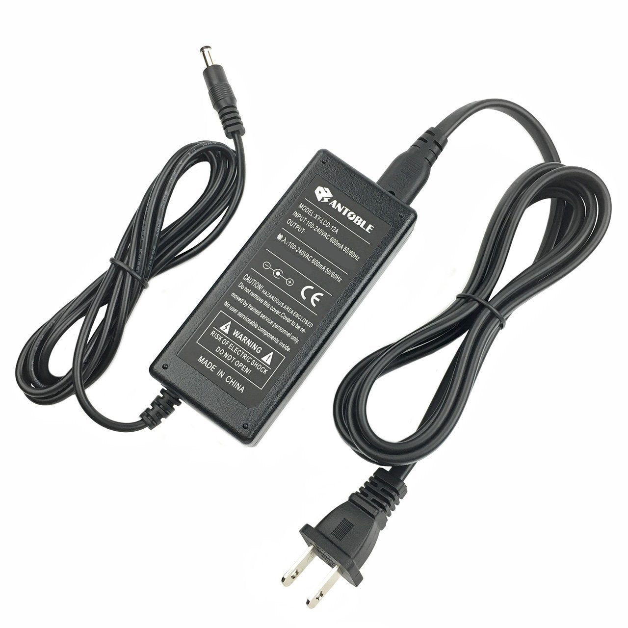 White Smoke ANTOBLE 11ft Cord AC/DC Adapter for OPI LED Lamp GC900 GL900 Model PS 1065-300T2B200 O.P.I PA1065-294T2B200 Opt 29V 29.5V Charger Power Supply