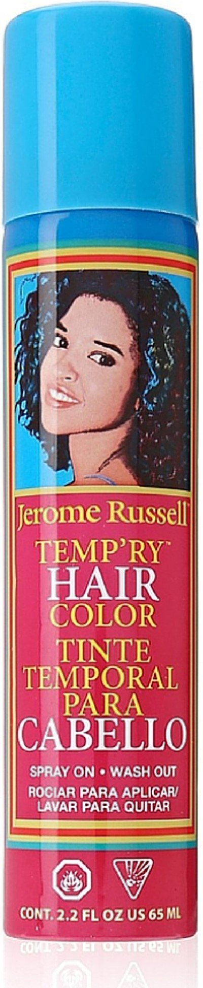 Medium Turquoise Jerome Russell Temporary Spray, Burgundy 2.2 oz (Pack of 2)