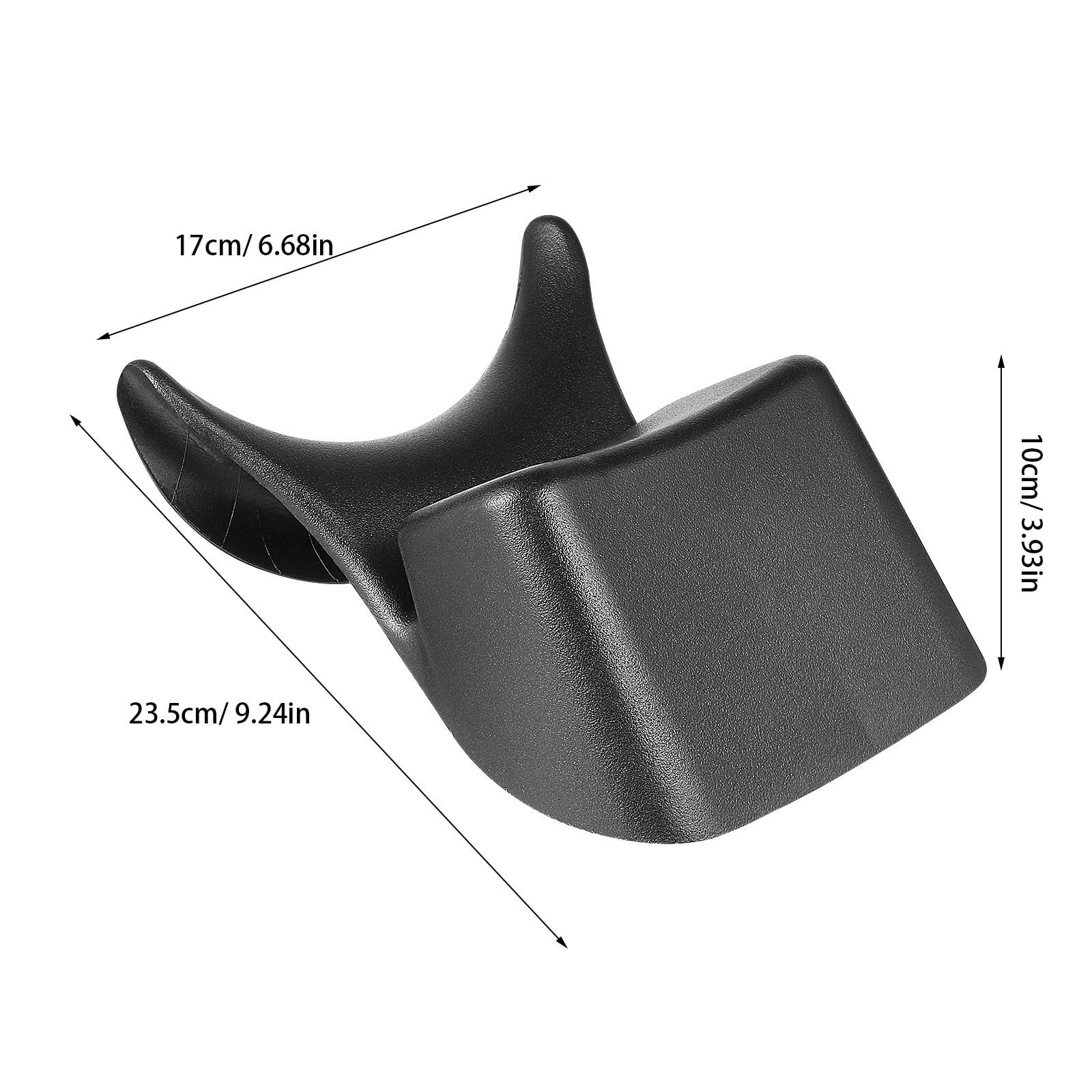 White Smoke Anneome Salon Shampoo Neck Rest Cushion - Non-Slip Shampoo Bowl Support Pillow PU Cushion Hair Washing Tray for Salon Spa Washing Sink Basin