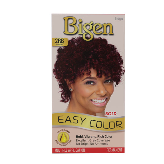 Black 2RB Bigen Easy Color for Women Burgundy- New Formula - 3 Pack