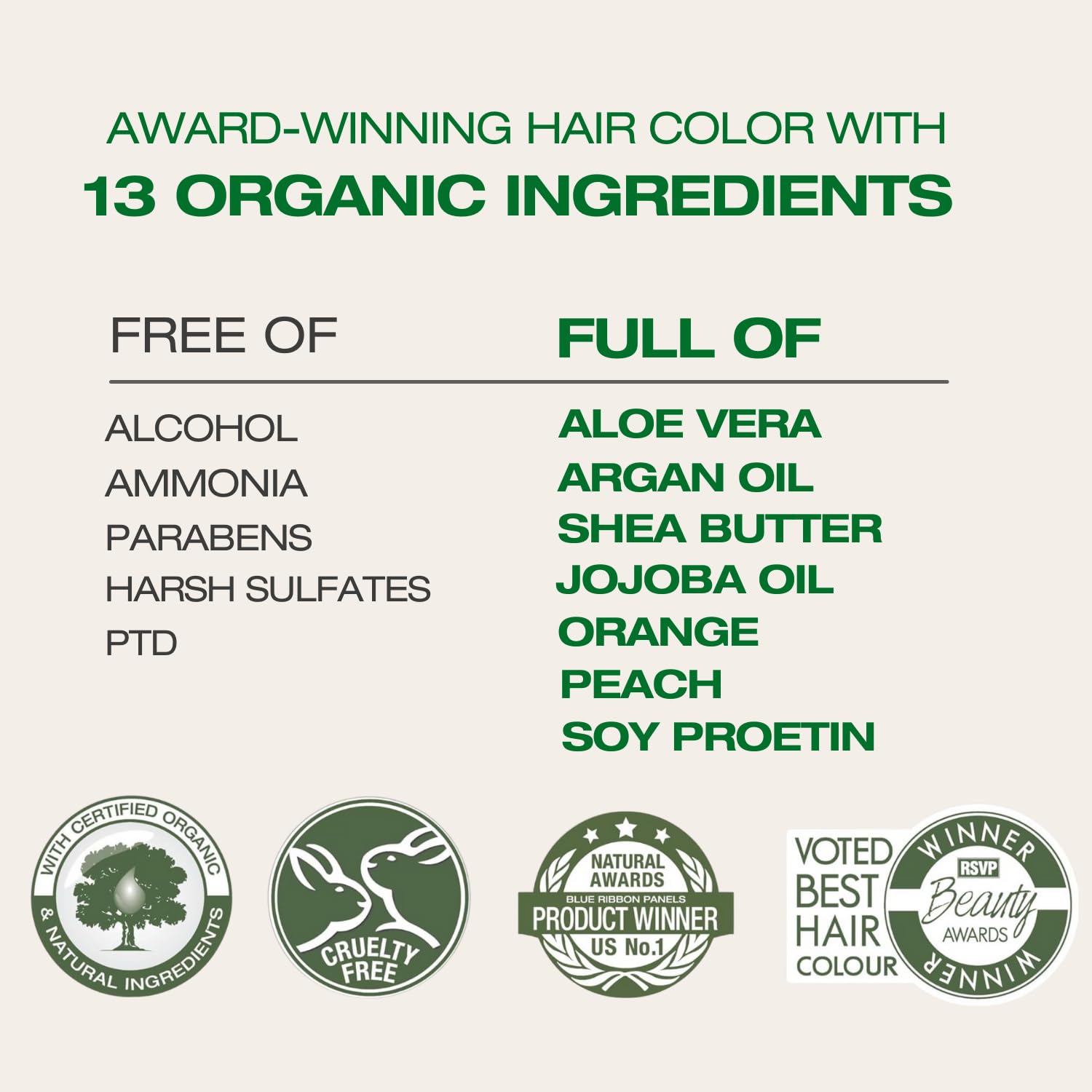 Misty Rose Naturigin Permanent Hair Dye, 5.0 Light Chocolate Brown – Ammonia Free, 100% Gray Coverage, Vegan, Salon Quality Hair Dye