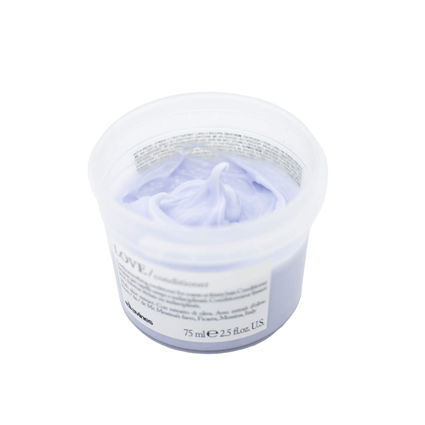 Lavender Davines LOVE Smoothing Conditioner, 2.63 fl. oz.