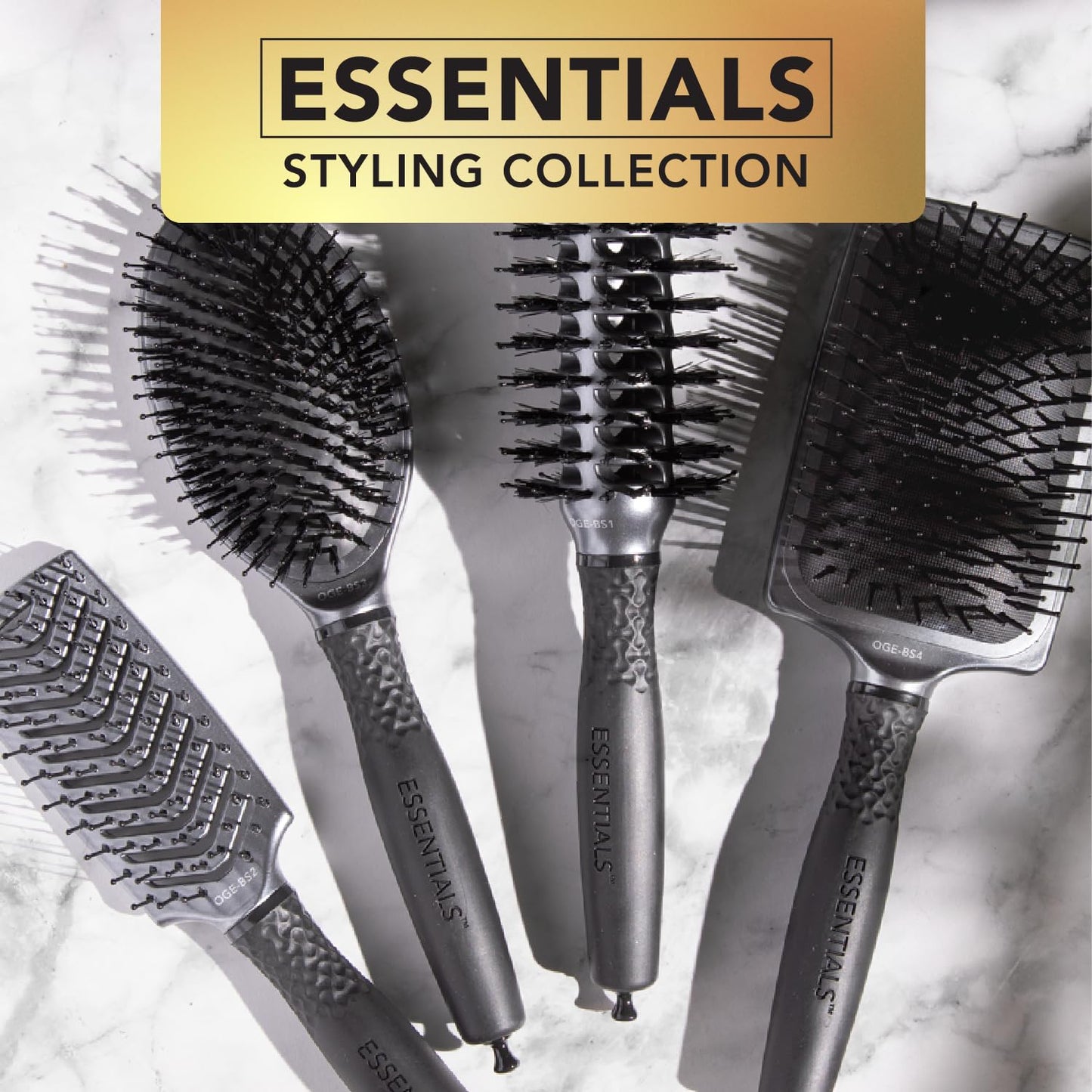 Lavender Olivia Garden ESSENTIALS Styling Large Paddle brush