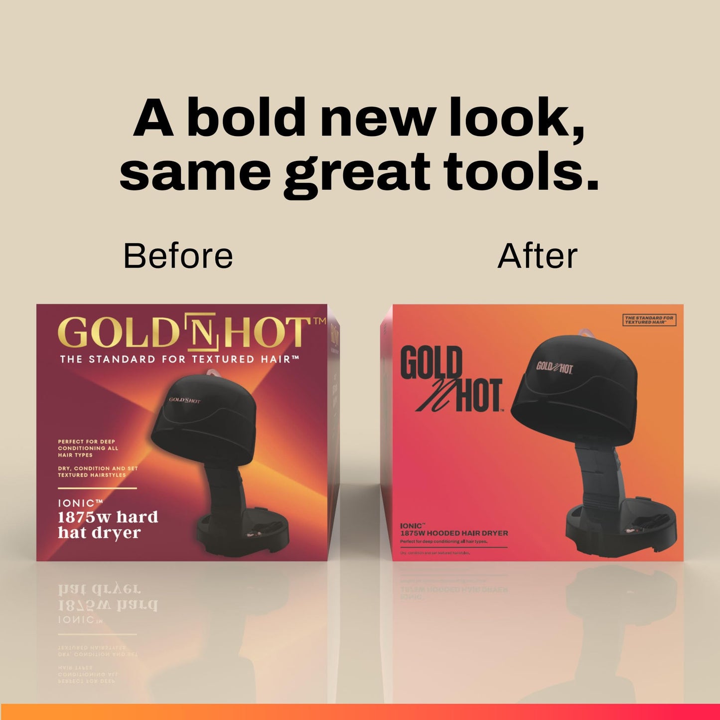 Gray GOLD N HOT 1875 WATT Salon Hair Dryer