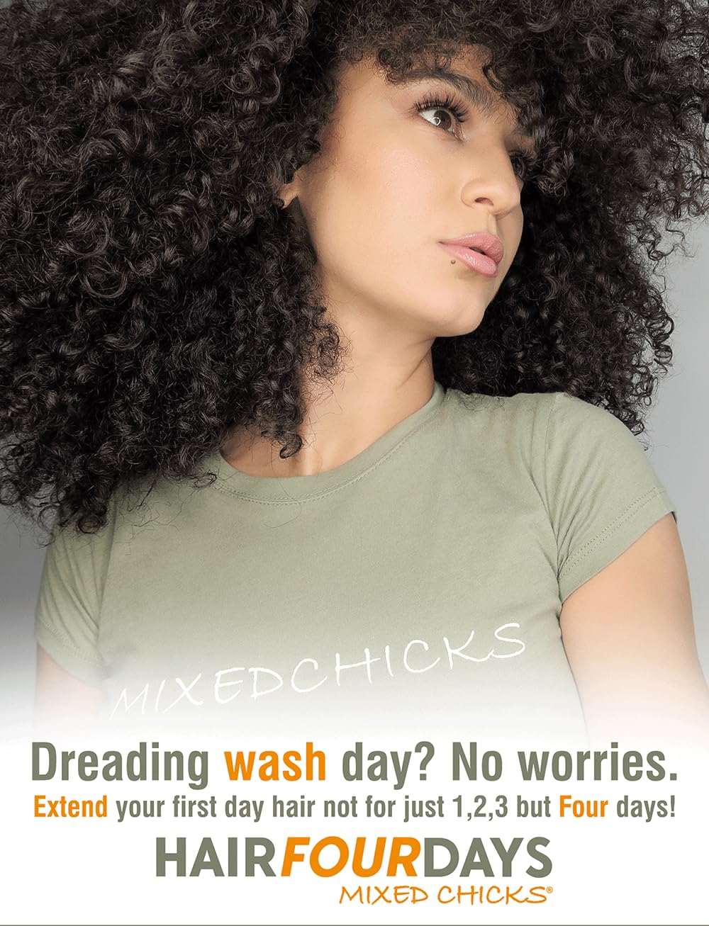 Black Mixed Chicks Hair Four Days Calming Cream, 4 fl.oz.