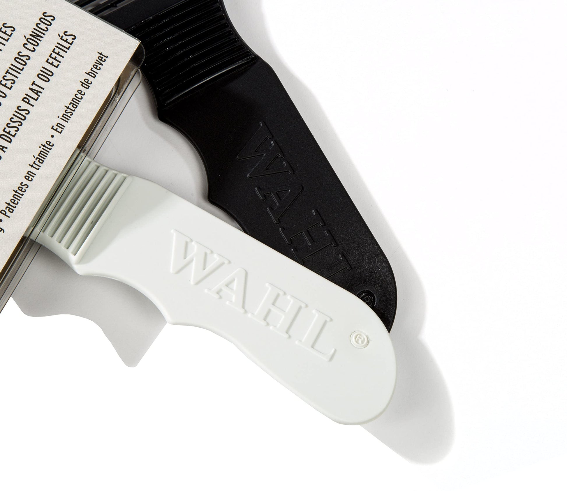 White Smoke Wahl Professional - New Flat Top Comb White #3329-100 - Great for Professional Stylists and Barbers