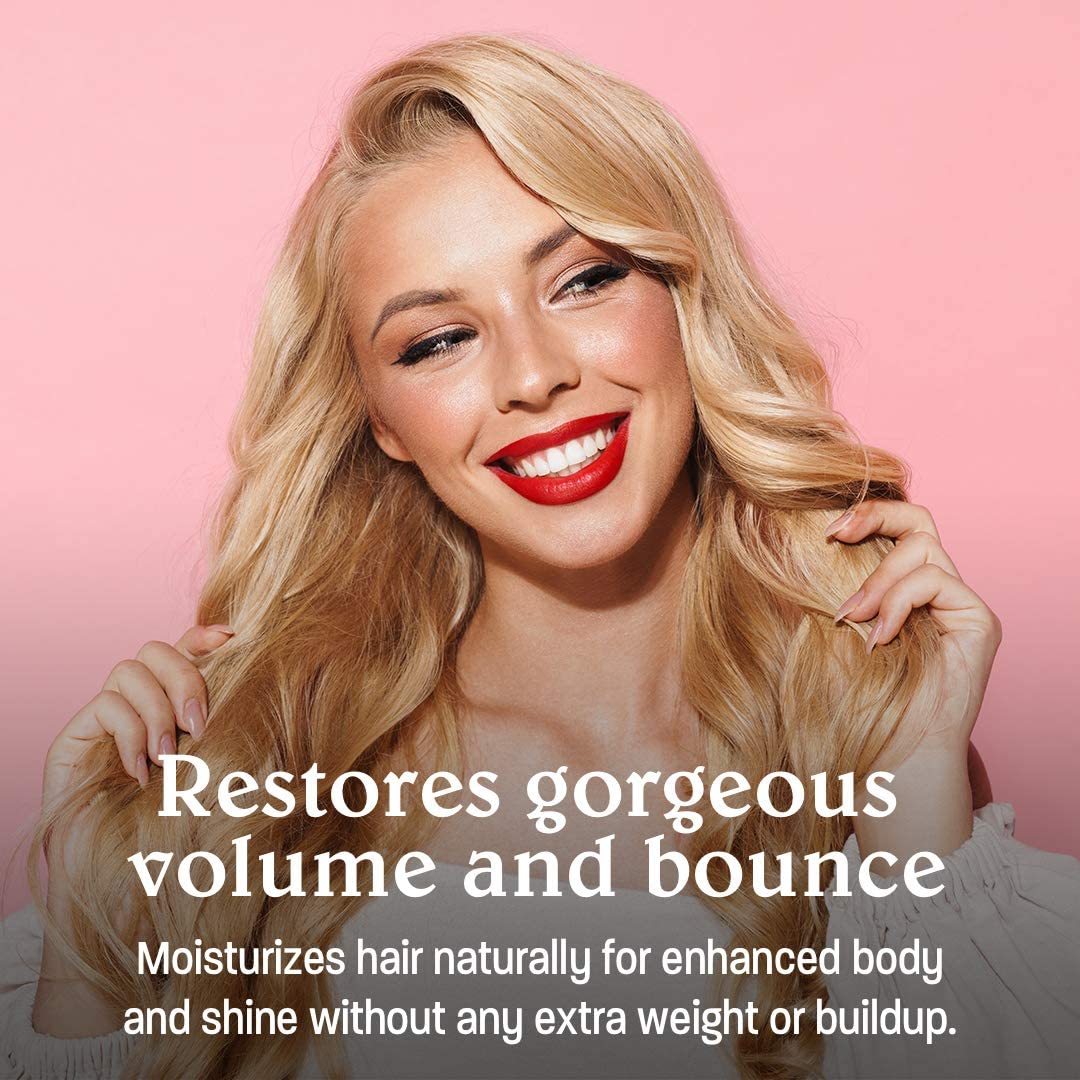 Light Pink Malibu C Blondes Enhancing Shampoo & Conditioner Duo (33.8 oz) - Revitalizing Purple Shampoo & Conditioner for Hair Health + Brilliancy - Blondes Hair Care