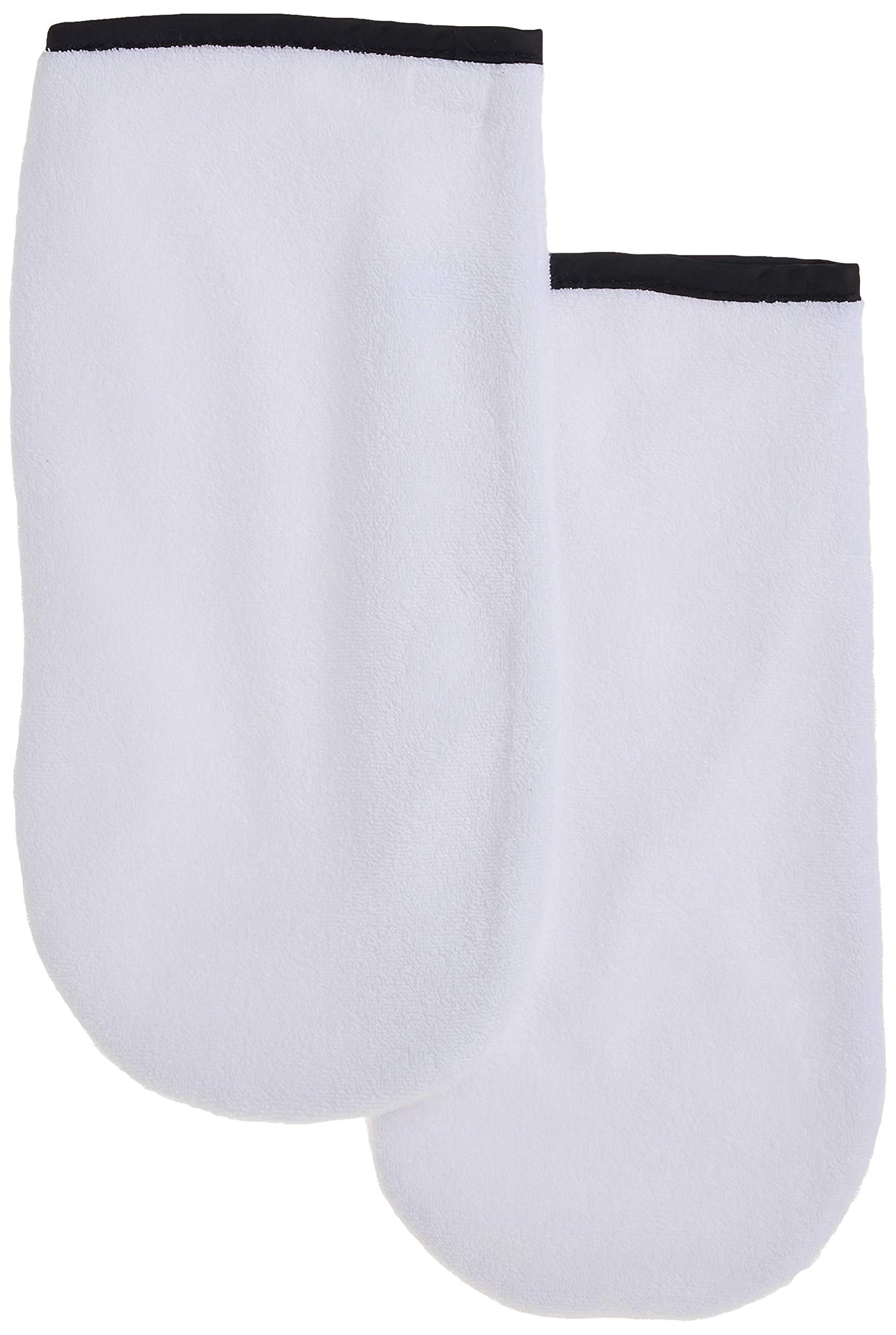 Light Gray Burmax DL Professional DL-C129 Terry Cloth Mitts, 1 Pair