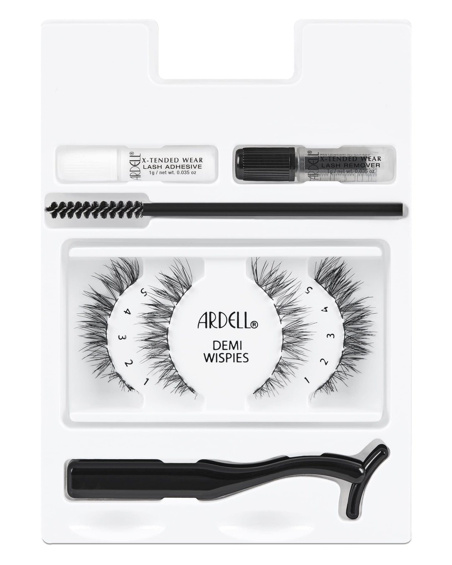 White Smoke Ardell Individual Lashes X-tended Wear - Demi Wispies