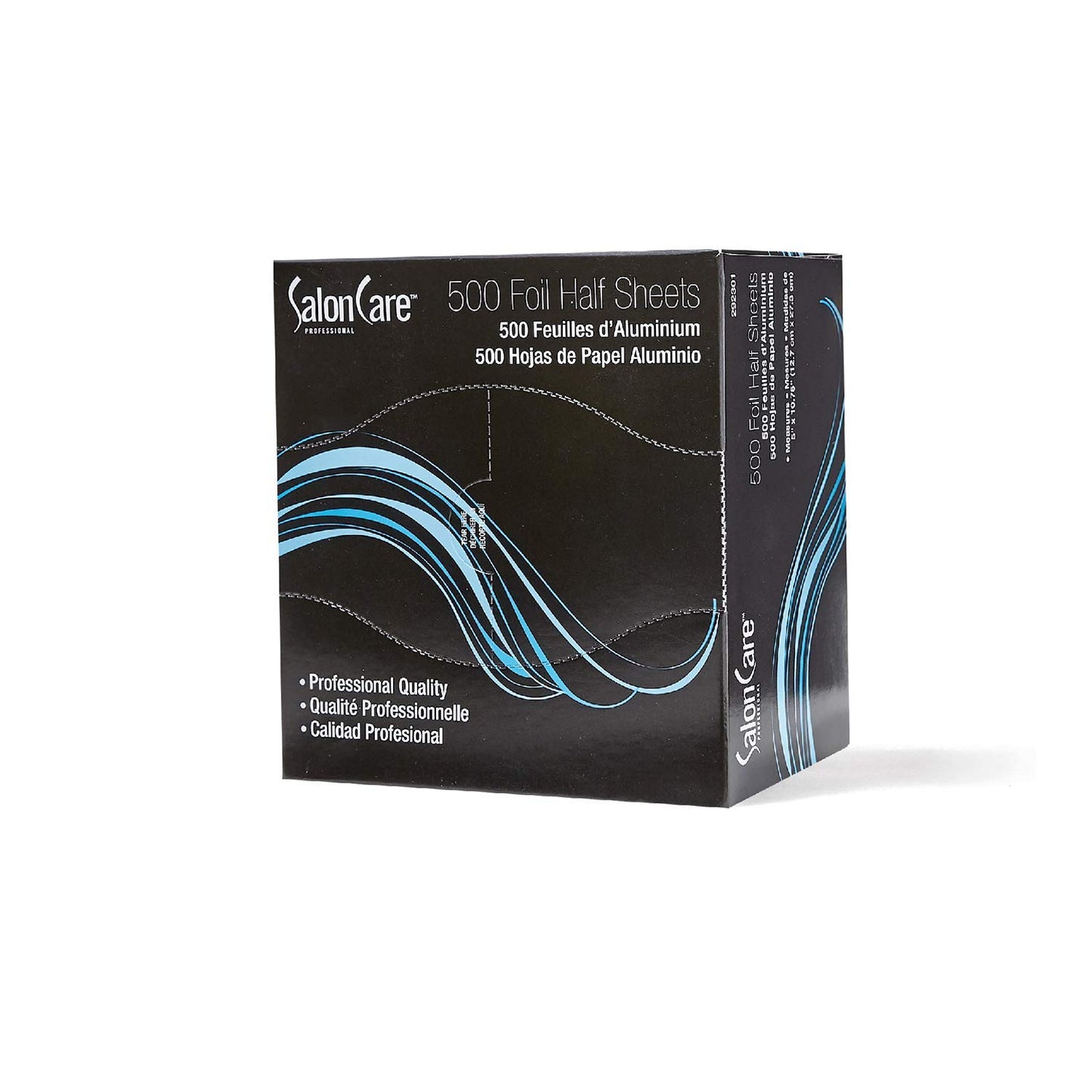 Dark Slate Gray Salon Care Salon Care Foil Half Sheets 500 Count