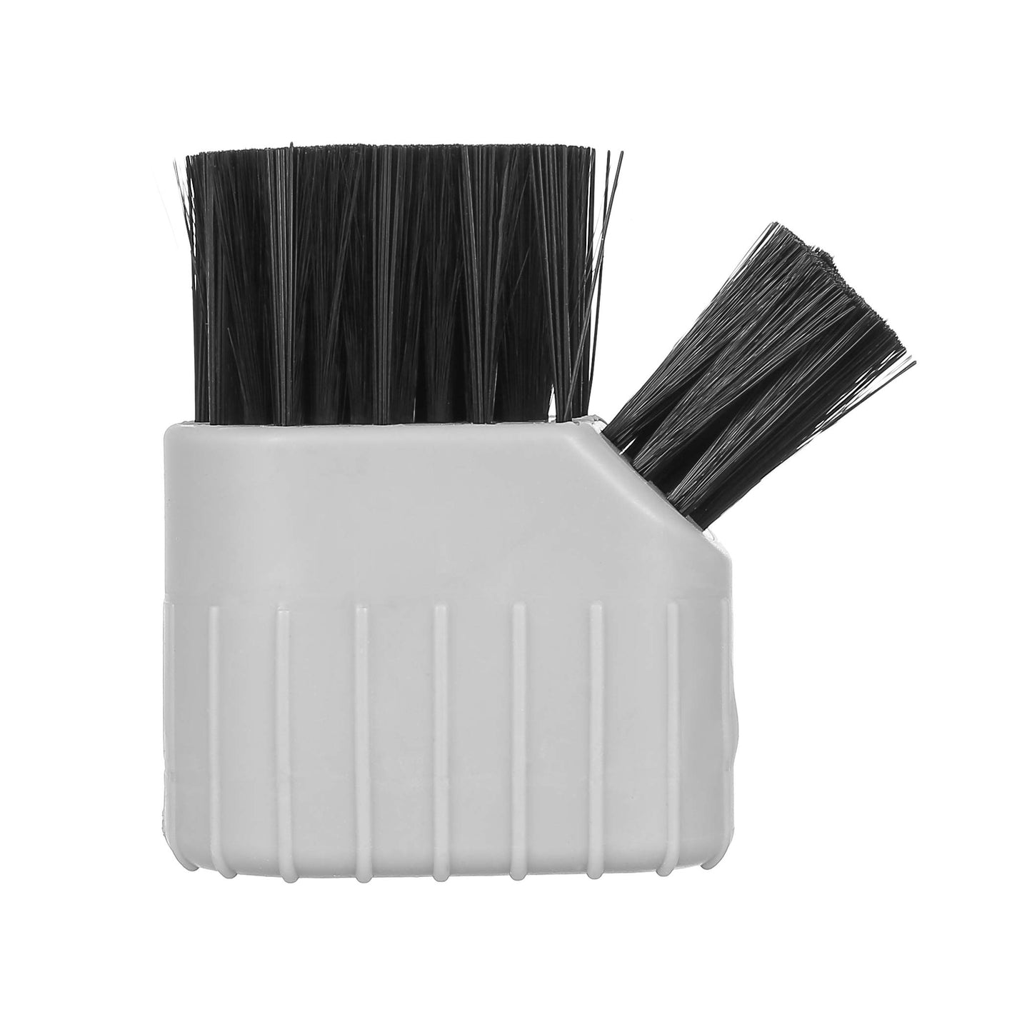 Gray BioSilk Facial Brush with Silk Therapy for Dogs - Grooming Brush with Detailer Bristles for Hard to Reach Areas on Dog Faces