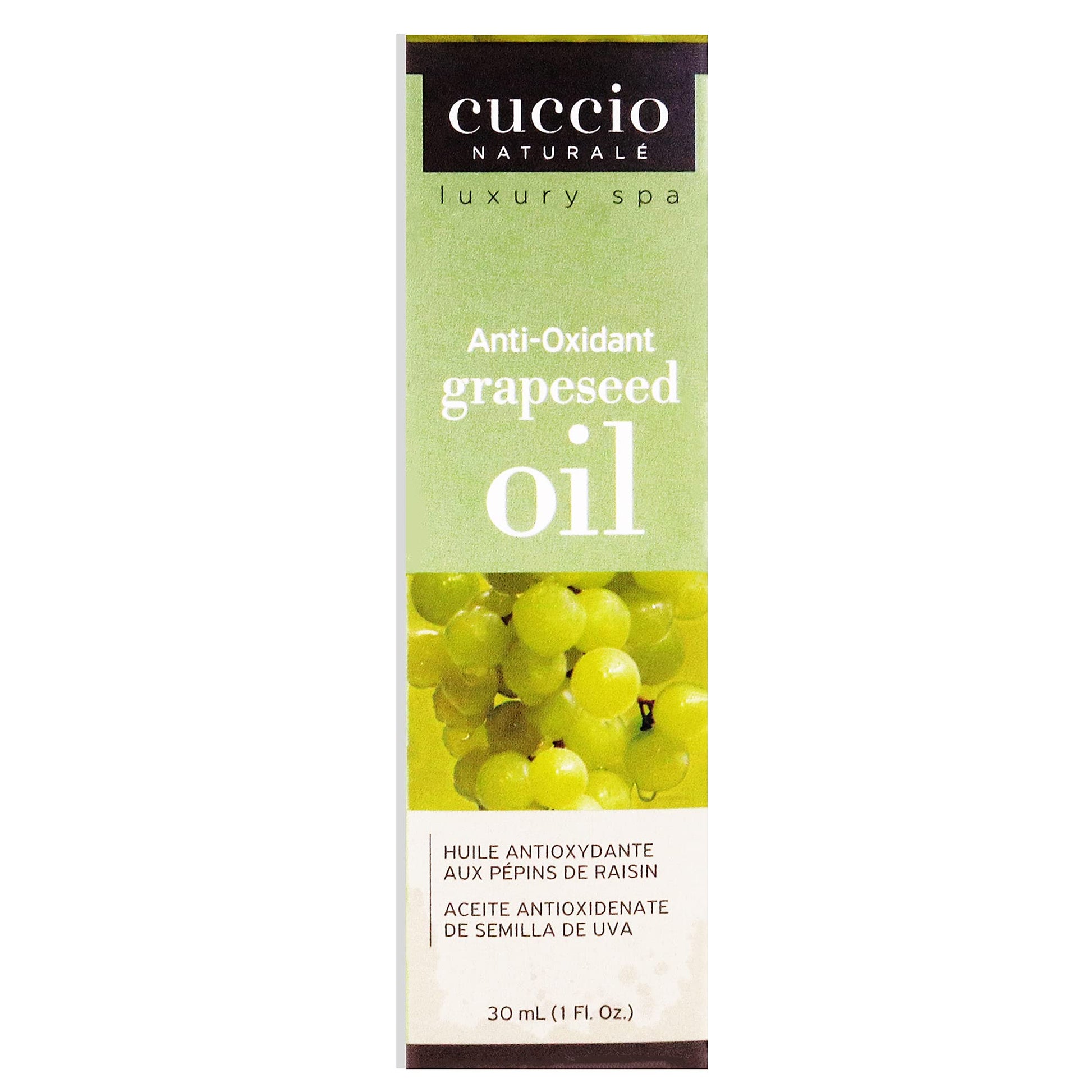 Tan Cuccio Naturale Anti-Oxidant Oil - Smoothing Moisture Repair For Dry, Cracked Skin Relief - Firming Oil to Reduce Fine Lines and Signs of Aging - Massage Treatment for Hands, Feet, and Body - 1 oz