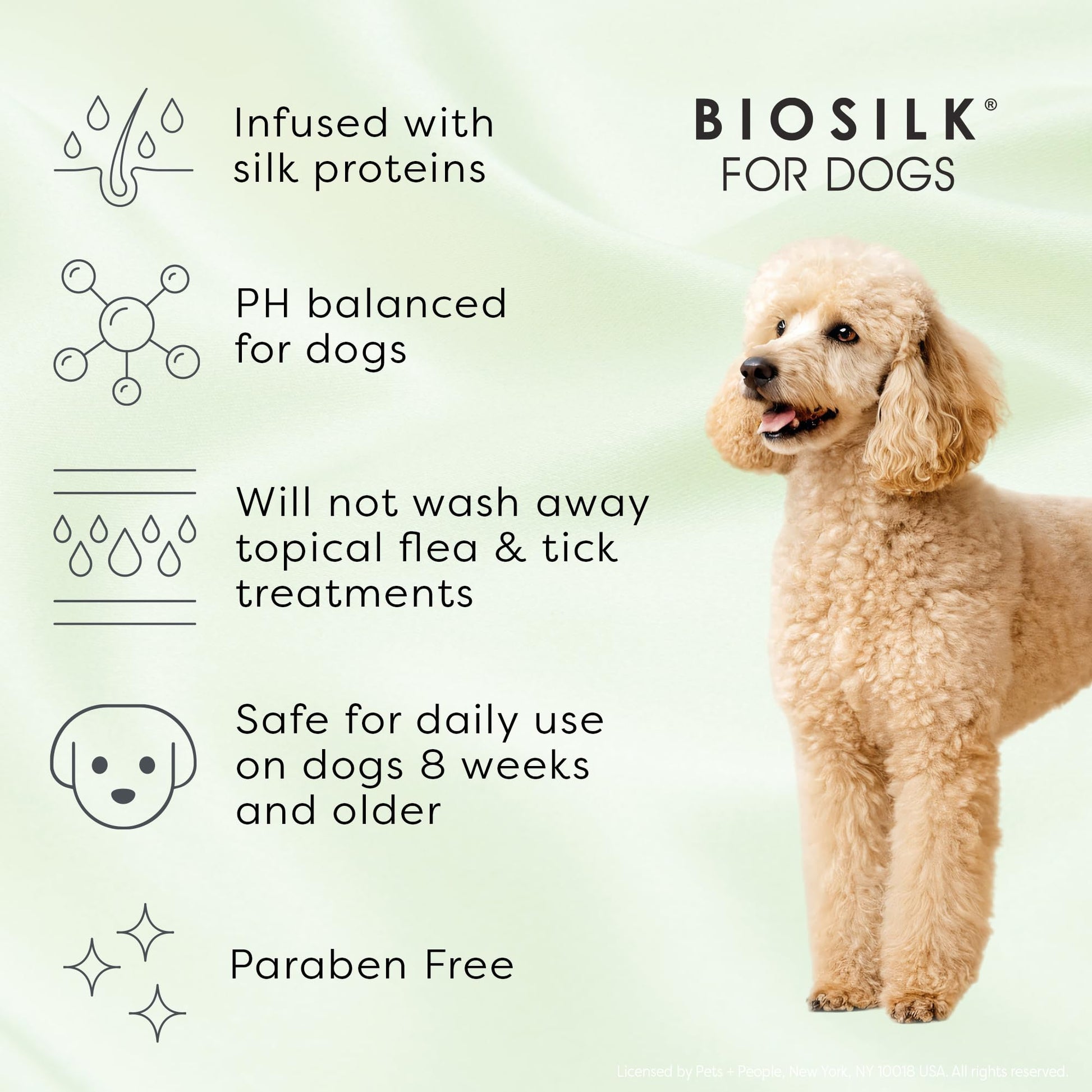 Honeydew BioSilk for Dogs Deodorizing Wipes, Infused with Silk Proteins and Vitamin E - Wipes that Clean, Deodorize Between Baths, pH Balanced, Gentle Natural Formula, 100 Count