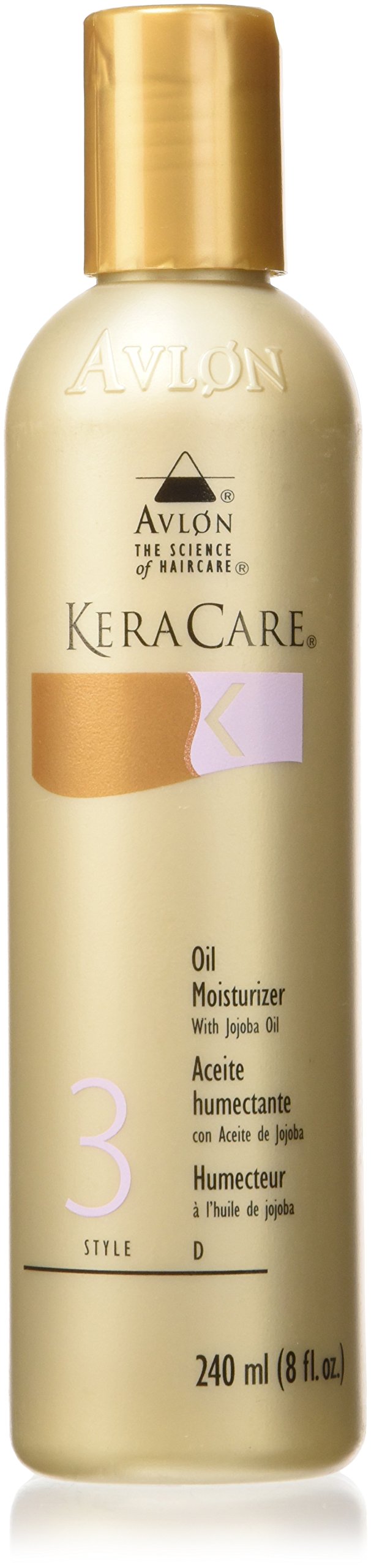 Rosy Brown AVLON Keracare Oil Moisturizer with Jojoba Oil Unisex Moisturizer, 8 Ounce