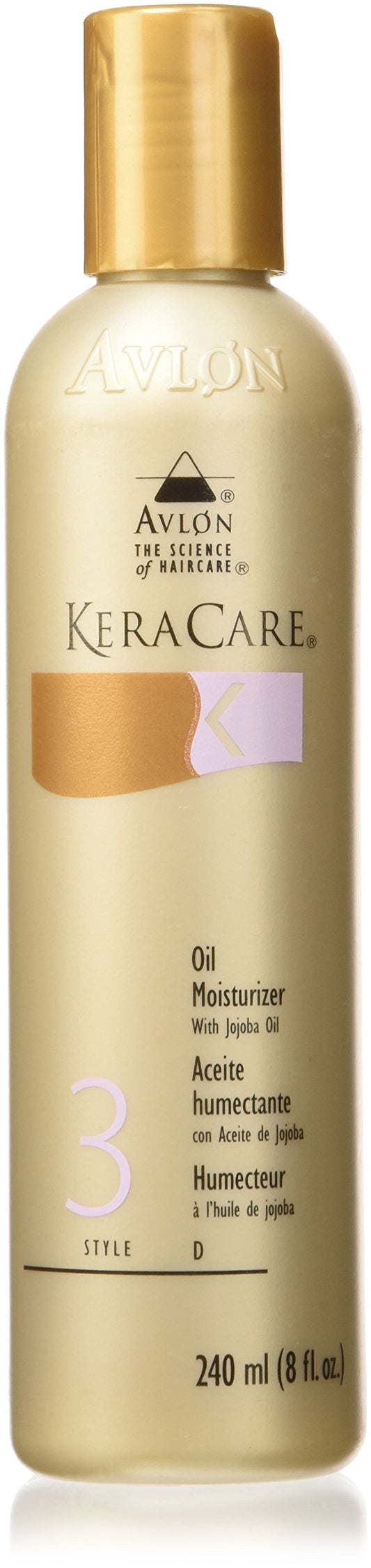 Rosy Brown AVLON Keracare Oil Moisturizer with Jojoba Oil Unisex Moisturizer, 8 Ounce