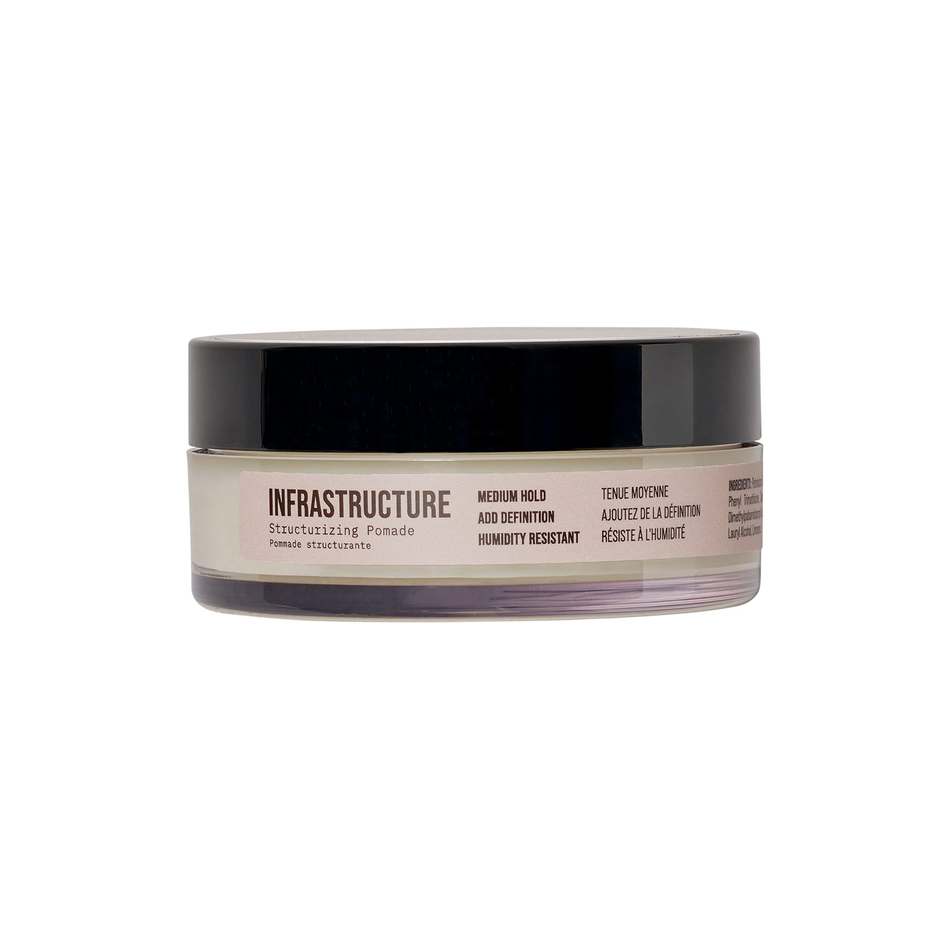 Black Infrastructure Structurizing Pomade by AG Hair Cosmetics for Unisex - 2.5 oz Pomade