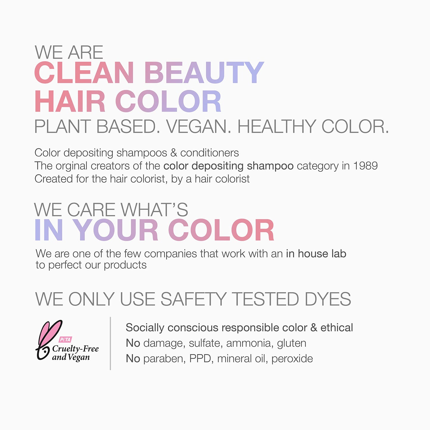 White Smoke Celeb Luxury Gem Lites Duo Color Depositing Colorwash Shampoo & Conditioner Set + Bondfix Bond Rebuilder, Semi Permanent Hair Color, Vegan Hair Dye, Brown Tahitian Pearl