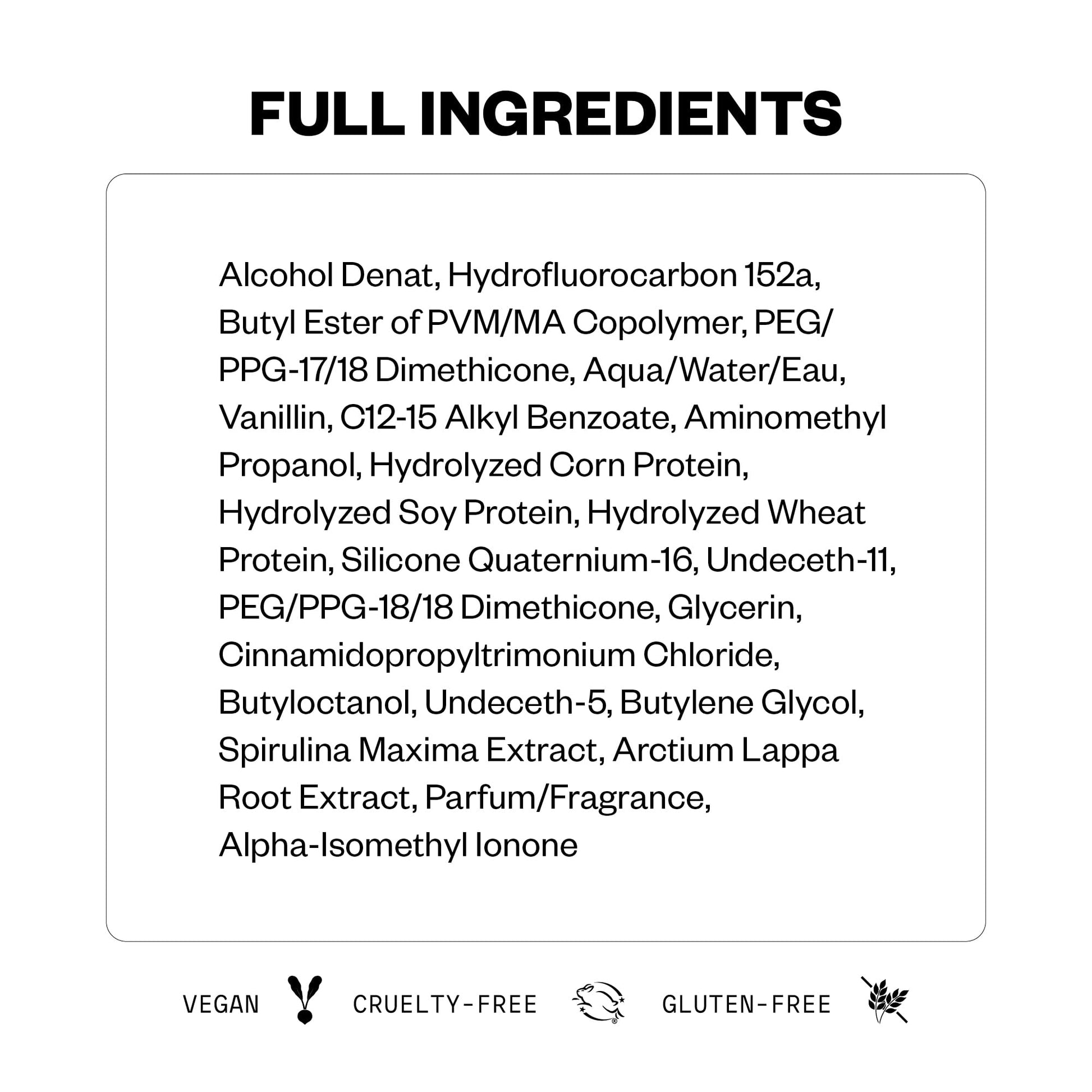 White Smoke IGK GOOD BEHAVIOR Spirulina Protein Smoothing Spray | Frizz Control + Heat Protectant | Vegan + Cruelty Free | 5.6 Oz
