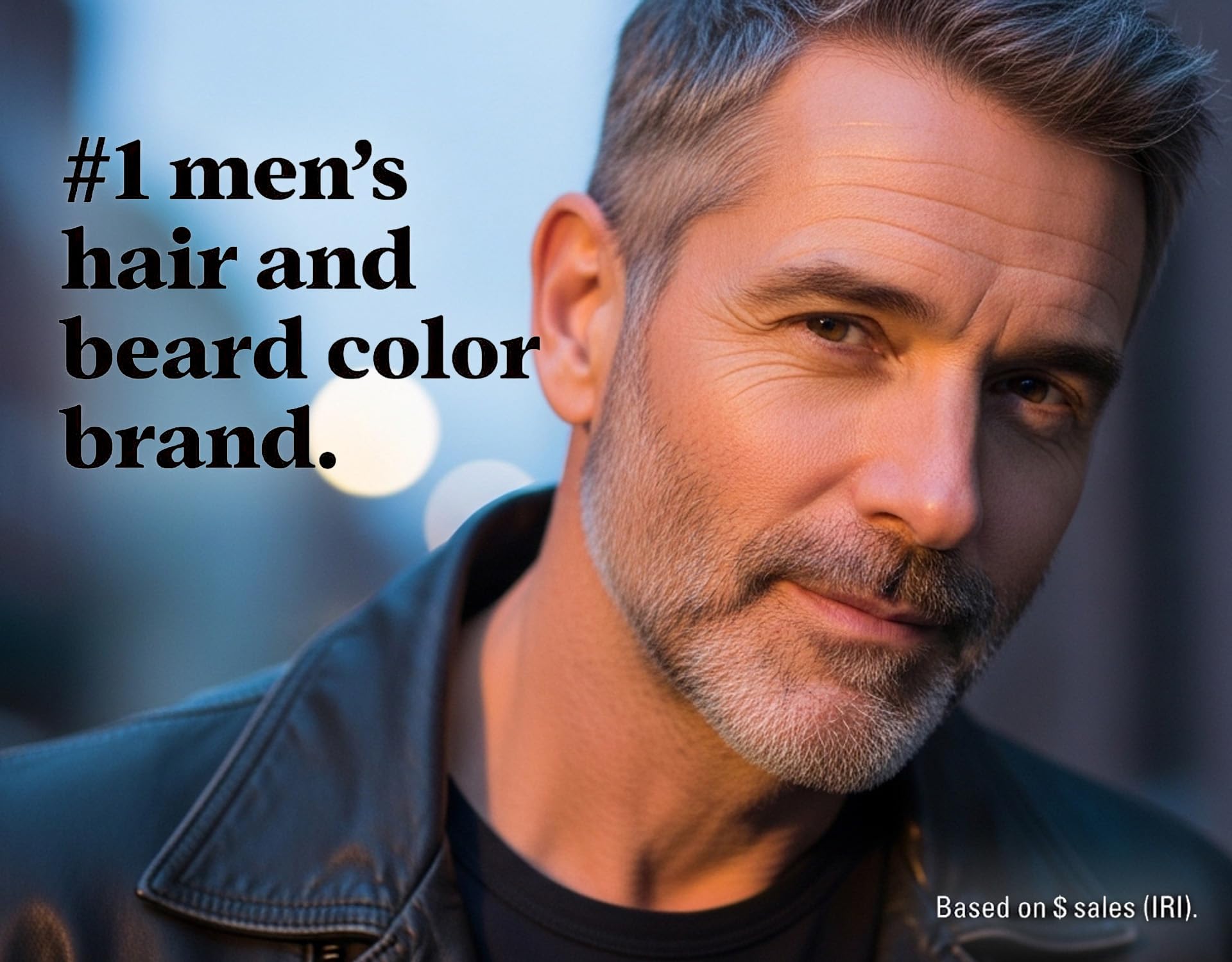 Dark Slate Gray Just for Men Hair Color - Touch of Gray, Black-Gray. 3 Pack