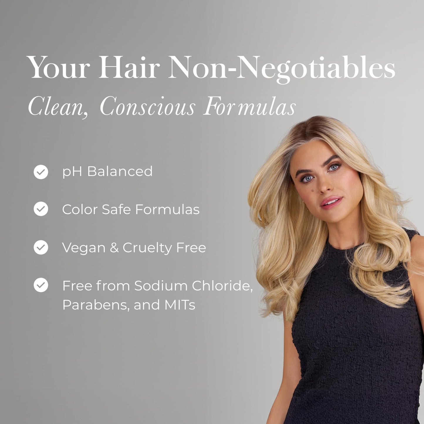 Dark Gray Jon Renau Fiber Love Synthetic Conditioning Spray, Leave In Conditioner for Wigs & Hair Extensions, Detangler Spray for Synthetic Hair, Paraben and Sulfate Free Wig Care, 8.5 oz