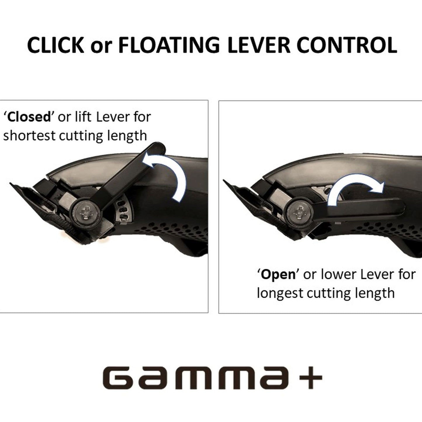 White Smoke GAMMA+ Protégé Professional Supercharged Low Noise Cordless Hair Clipper