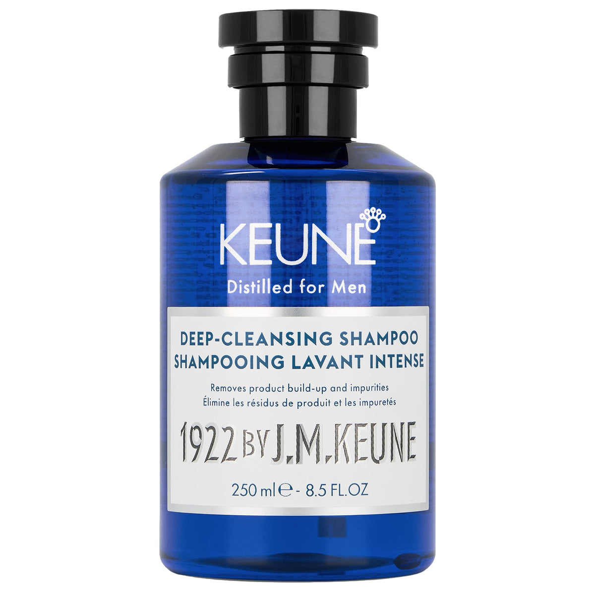 White Smoke 1922 by J.M. Keune Deep Cleansing Shampoo, Clarifying & Strengthening Cleanser for Men, 8.5 Fl Oz