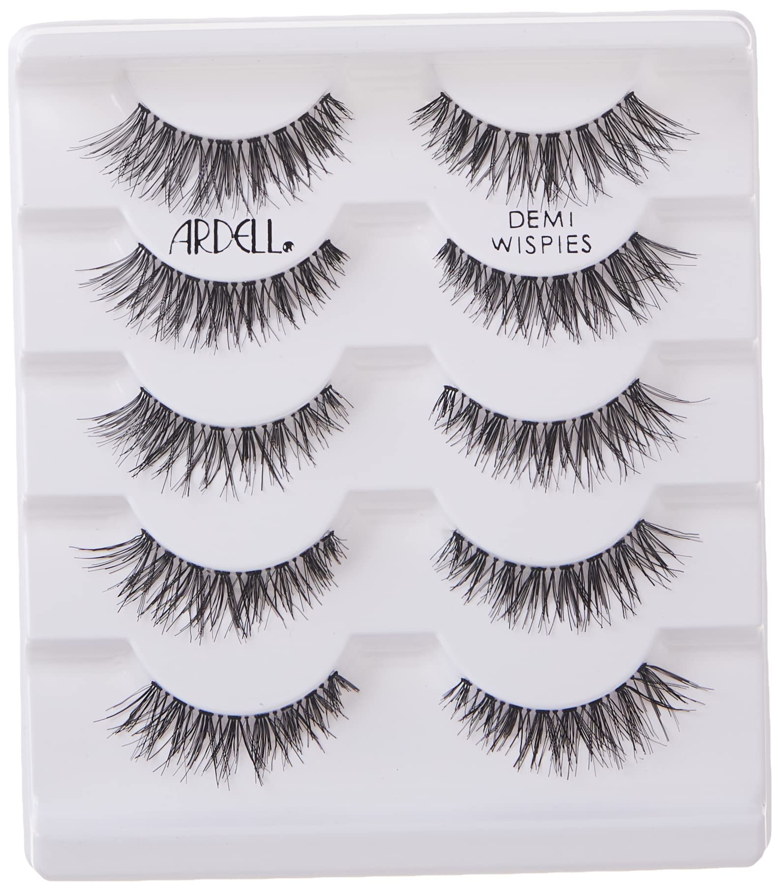 Light Gray Ardell 5 Count Wispies Black Strip Lashes