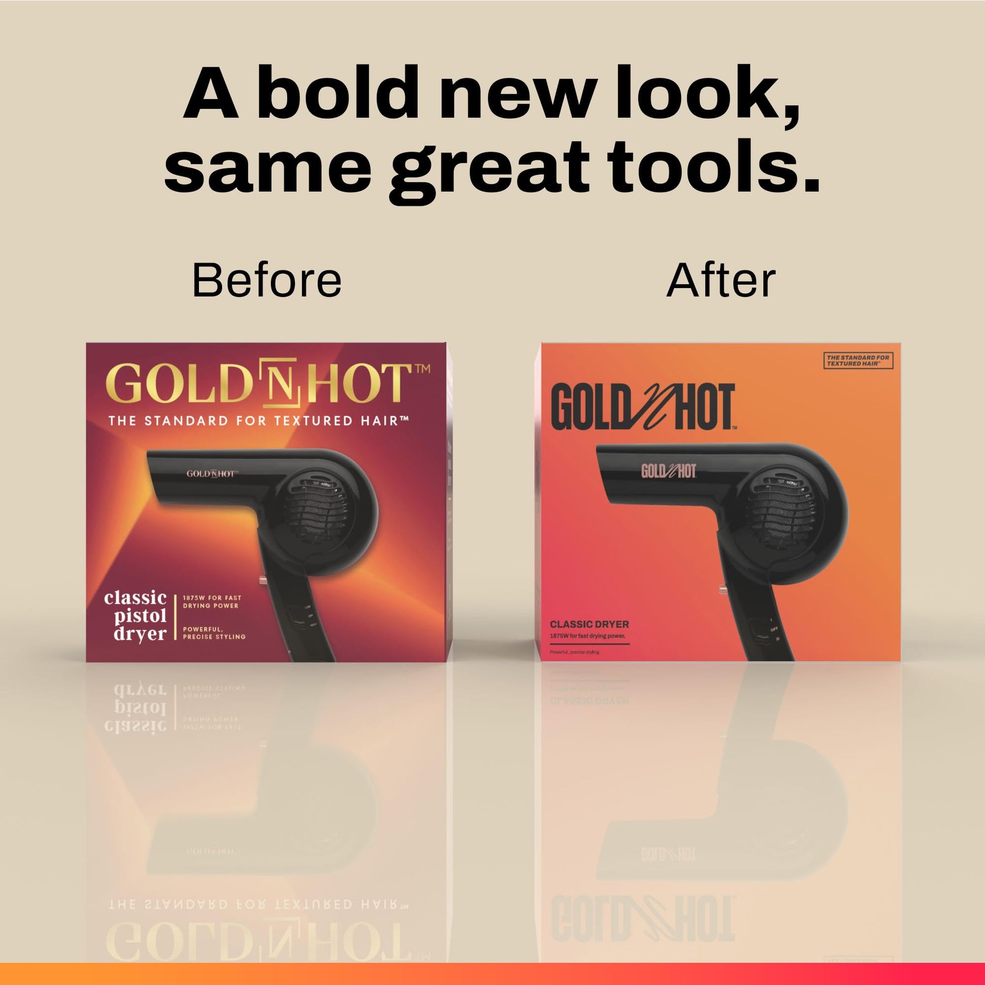 Gray Gold N Hot Professional 1875-Watt Dryer with Styling Pik (GO-GH2274)