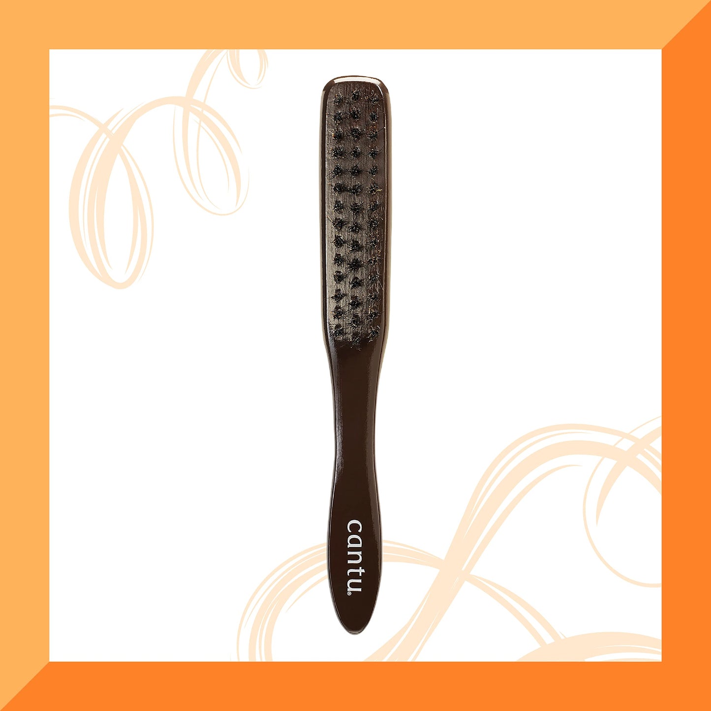 White Smoke Cantu Hair Accessories Updo Natural Bristle Brush