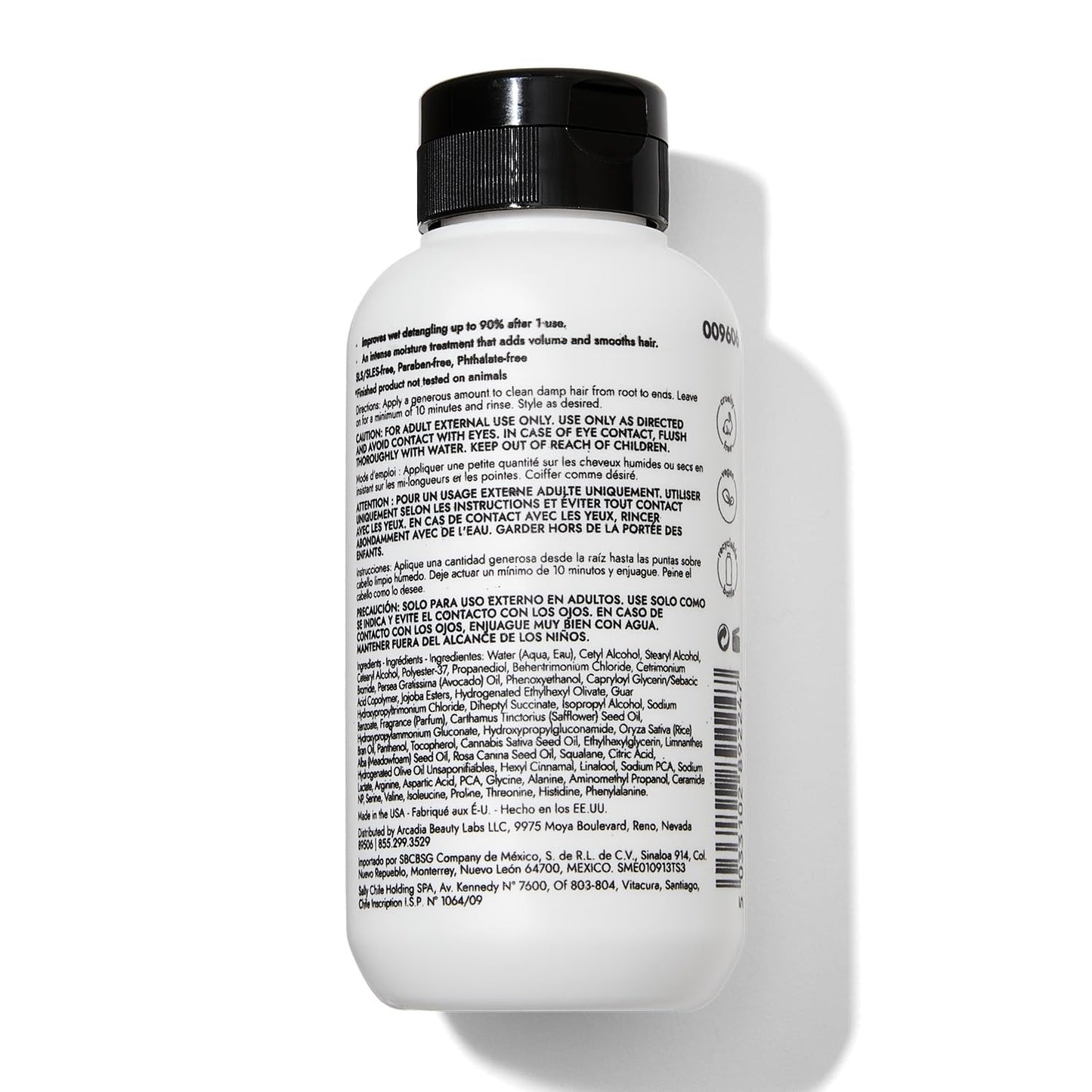 Gray Bondbar Bonding Hydration Mask for Damaged Hair, Adds Volume, Smooths Hair, Hydrates All Hair Types & Textures, Vegan, CrueltyFree, 4 Fl. Oz.