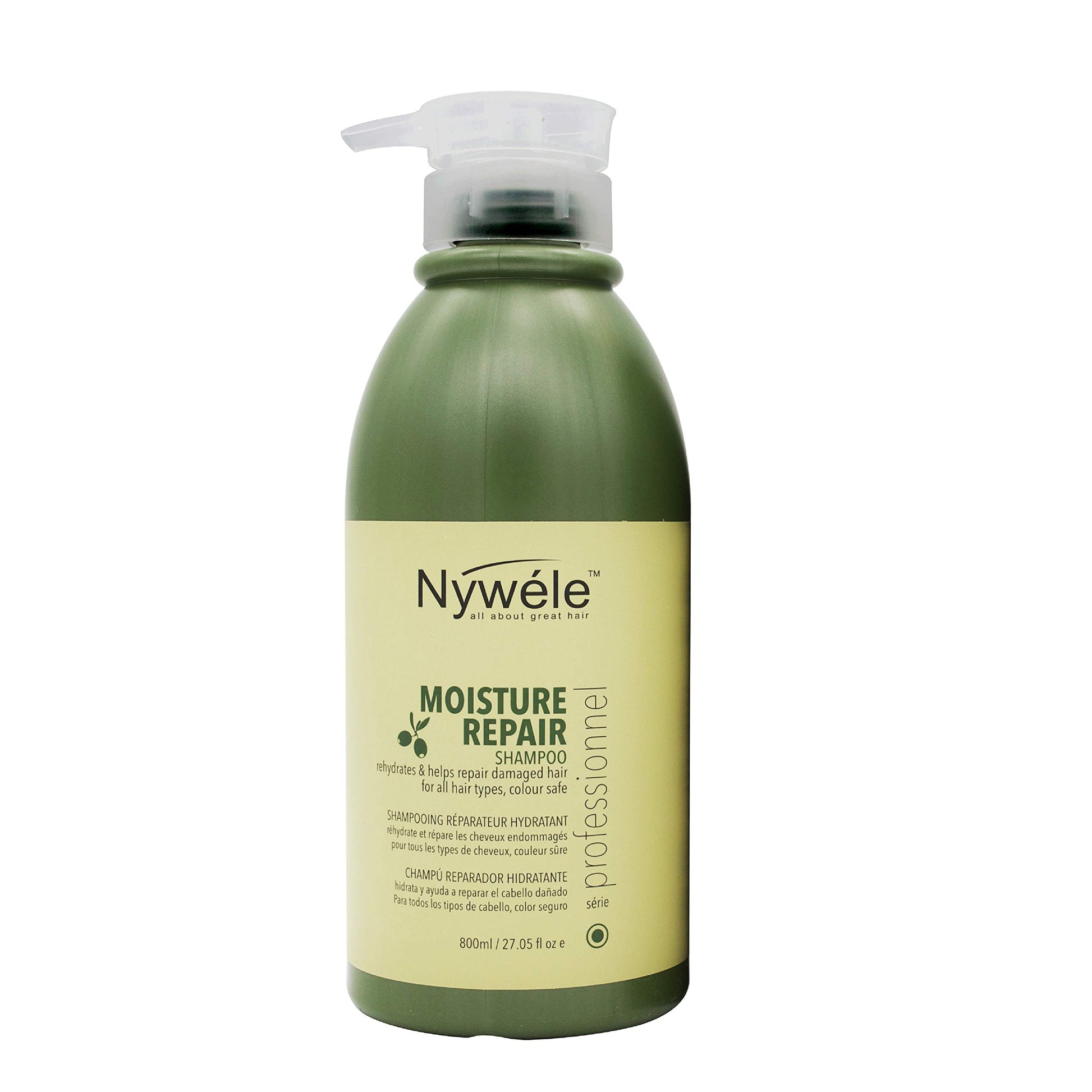 White Smoke Nywele Moisture Repair Shampoo 27 oz (For Chemically damaged hair - Color Save)