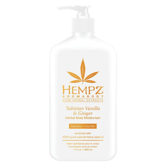 Seashell Hempz Tahitian Vanilla & Ginger Herbal Body Moisturizer