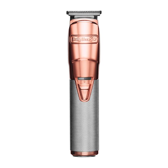 White Smoke BaBylissPRO RoseFX Metal Lithium Trimmer