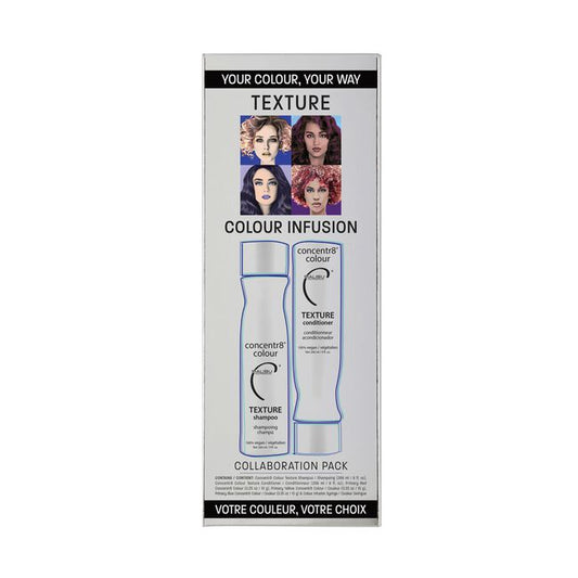 Gray Malibu C Concentr8 Texture Infusion Kit