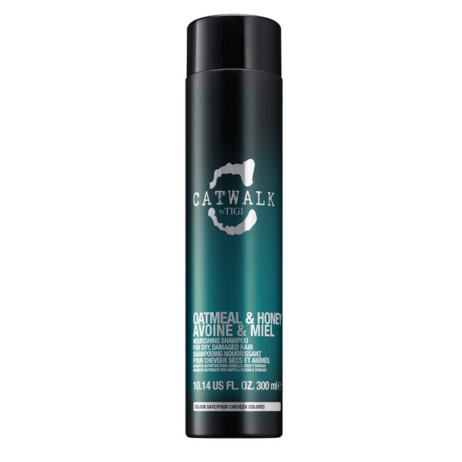 Black TIGI Catwalk Oatmeal & Honey Shampoo
