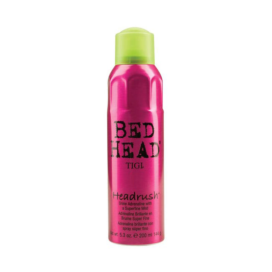 Brown TIGI Bed Head Headrush Shine Adrenaline Superfine Mist