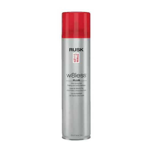 Dark Gray Rusk W8Less Plus Hairspray