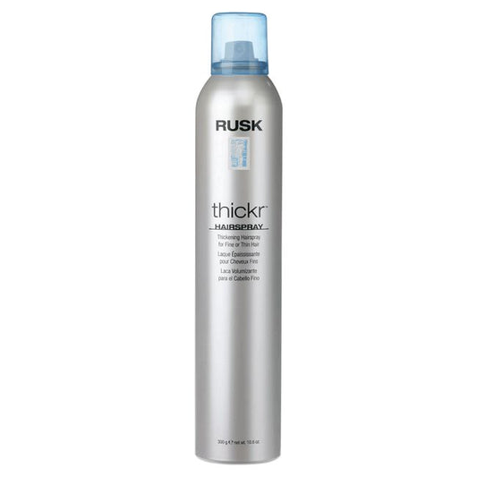 Dark Gray Rusk Thickr Hairspray 55% VOC