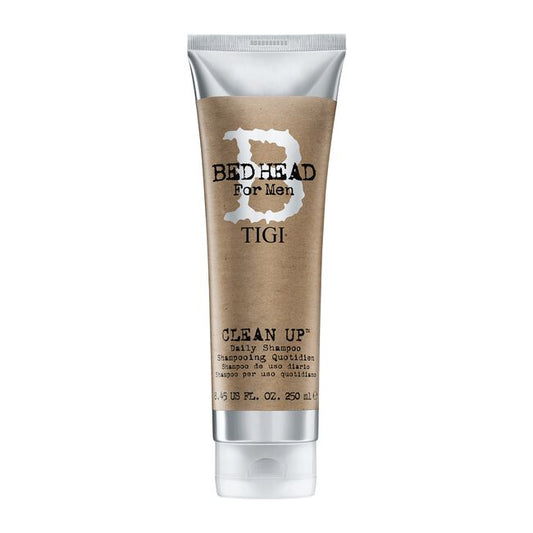White Smoke TIGI Bed Head for Men Clean Up Daily Shampoo