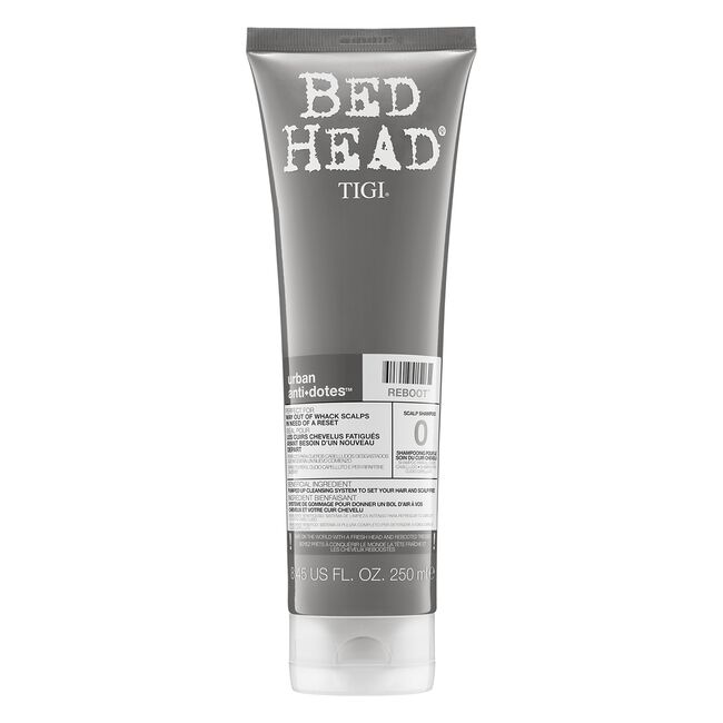 White Smoke TIGI Bed Head Urban Antidotes Reboot Scalp Shampoo