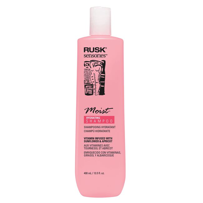 Light Pink Rusk Sensories Moist Shampoo