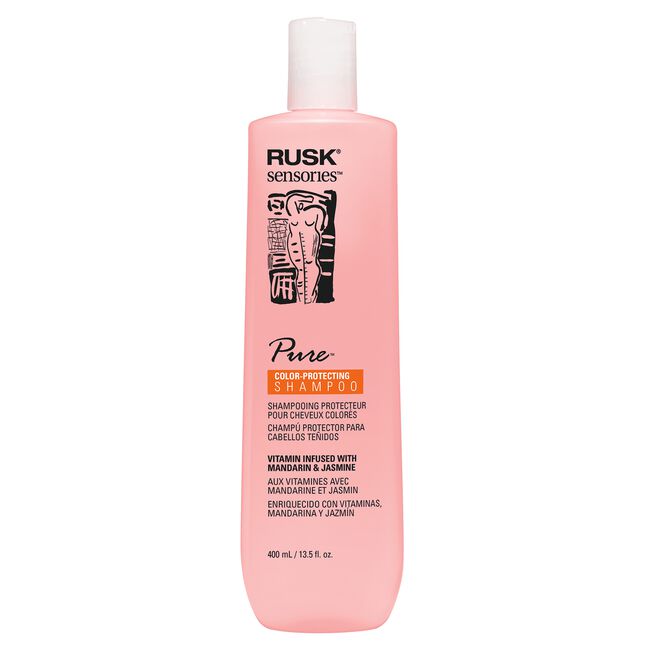 Light Pink Rusk Sensories Pure Shampoo