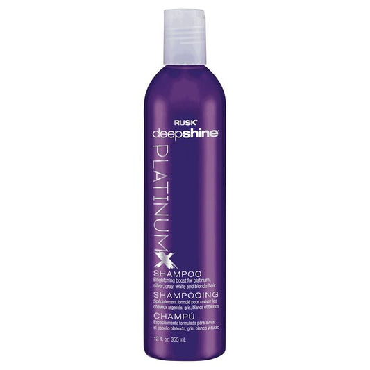 White Smoke Rusk Deepshine PlatinumX Shampoo