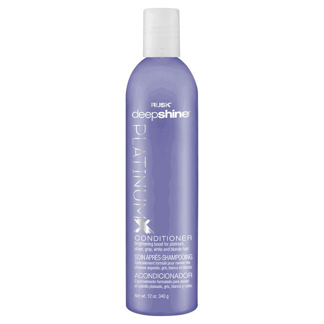 Light Slate Gray Rusk Deepshine PlatinumX Conditioner