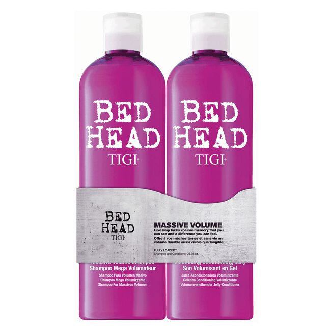 White Smoke TIGI Bed Head Massive Volume Duo