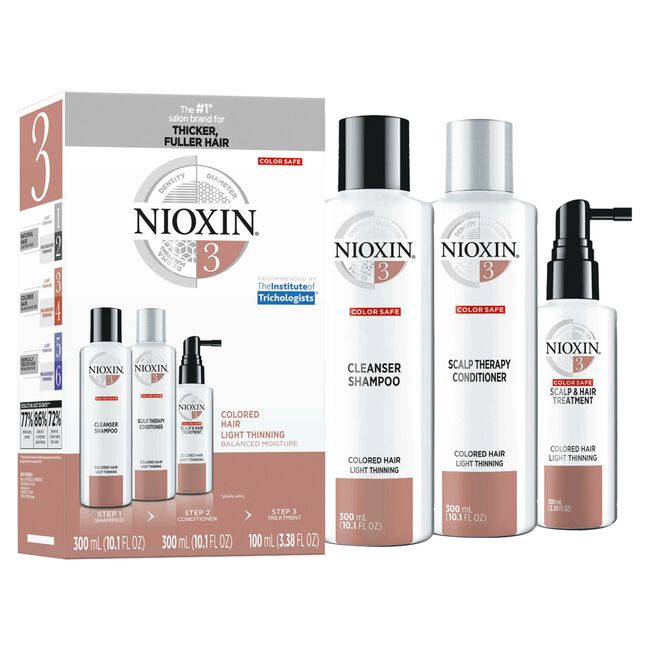 White Smoke Nioxin System 3 Kit