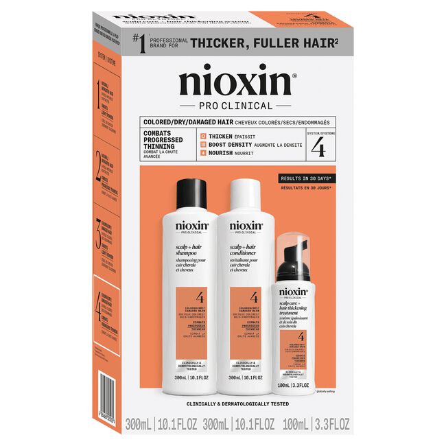 White Smoke Nioxin System 4 Kit