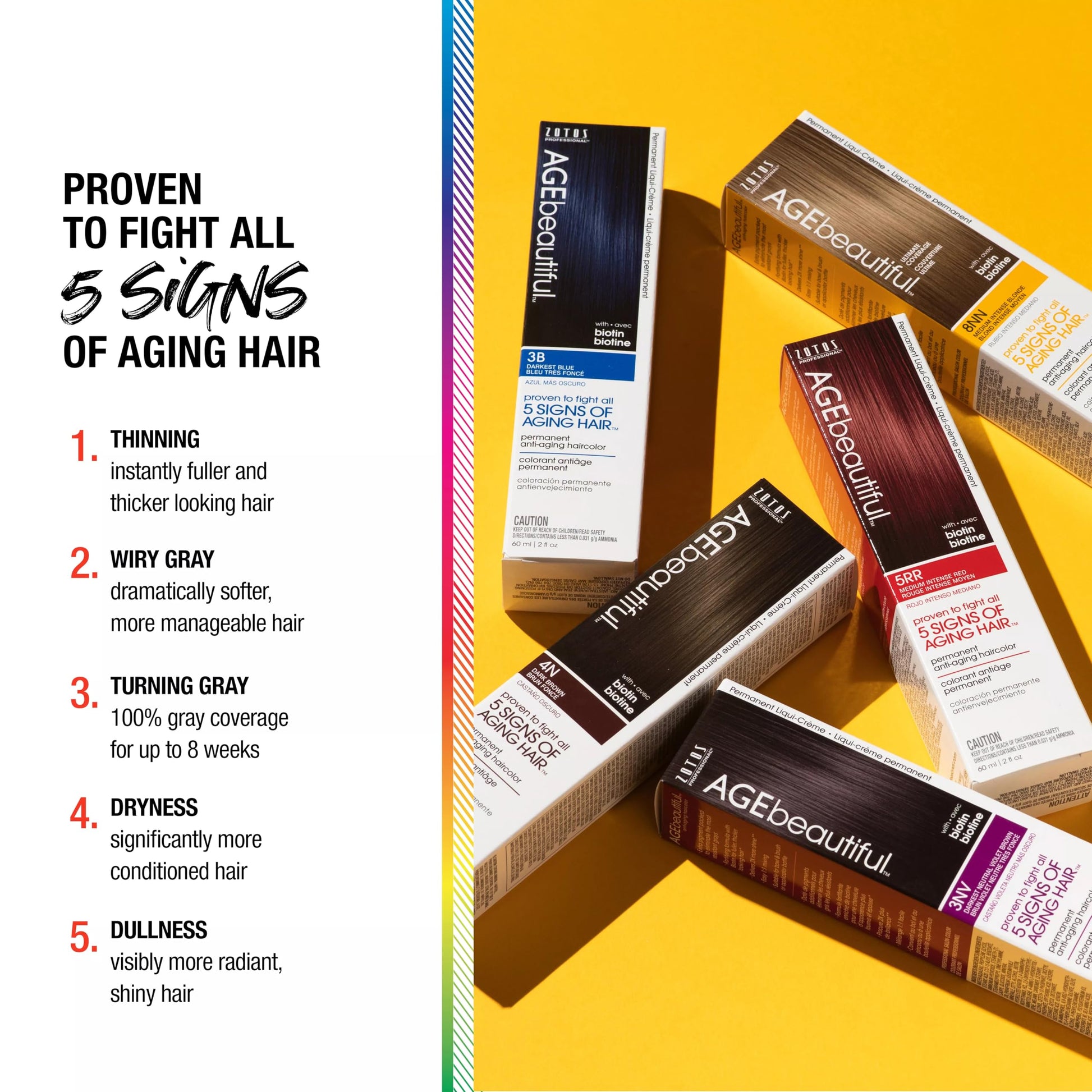 White Smoke AGE beautiful Root Touch Up Hair Color Spray | Touch-Up Gray Concealer | Temporary Cover Up | Adds Volume & Covers Thinning Patches | Water, Sweat, Stain Resistant | Light Brown | 2 Fl Oz