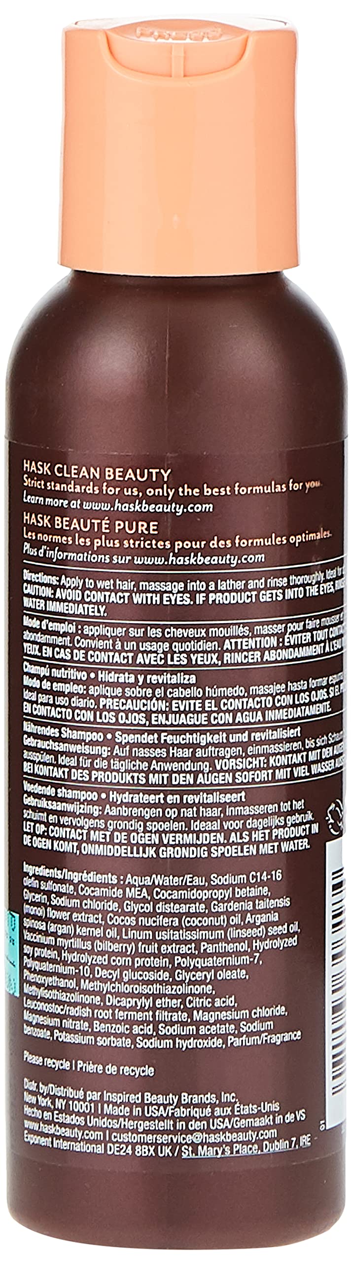 Light Slate Gray Coconut Oil Nourishing Shampoo Travel Size 98Ml