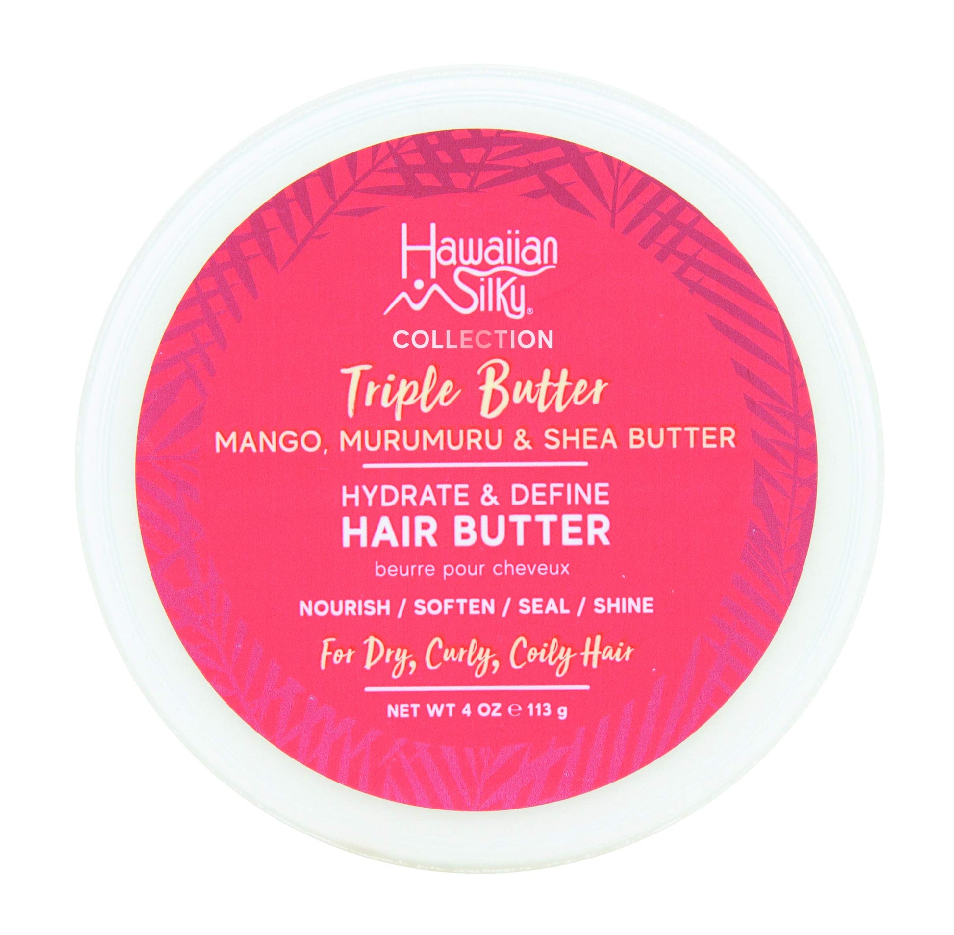 Pale Violet Red Hawaiian Silky Collection Triple Butter Hydrate & Define Hair Butter (Pack of 2)